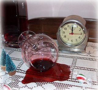 SPILLED WINE Red Merlot Spill Drink Staging FAKE FOOD Photo PROP GAG