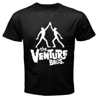 The Venture Bros Venture Brothers Cartoon Logo Black T Shirt Size S 