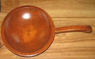 munising handled wooden bowl with legs from canada time left