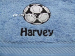 personalised towel sets embroidered football more options type main 