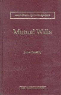 newly listed mutual wills julie cassidy  92 13 