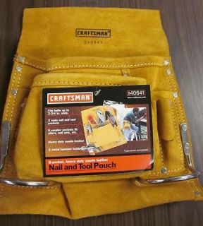 nail and tool pouch brand new leatherworking craftsman time left