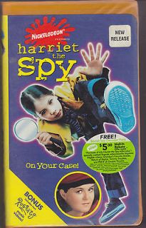 Harriet the Spy (VHS, 1997, Clamshell) with bonus 2 Rugrats Music 