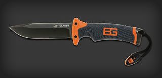 NEW Gerber Bear Grylls Ultimate Fine Edge Fixed Blade Knife Fire 