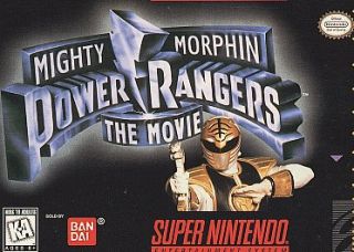 Mighty Morphin Power Rangers The Movie Super Nintendo, 1995