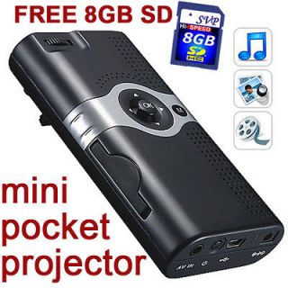 svp multimedia pocket mini projector w 8gb sd card value