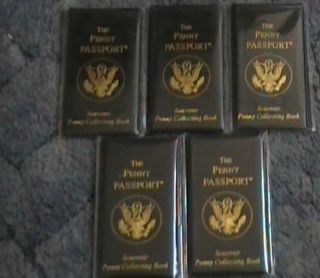 Penny Passports Elongated/ Smashed/ Pressed Pennies Holds 220 Coins