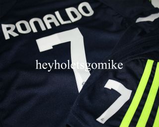2012 13 BOY/KID ronaldo #7 jersey real madrid AWAY NEW WITH TAG