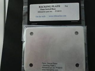 penn downrigger swivel base backing plate  12