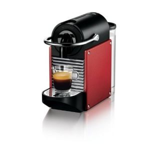 Nespresso Pixie D60 Carmine Espresso Machine Dark Red   Nespresso D60 