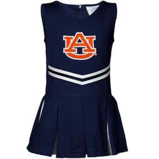 Auburn Tigers Infant Girls Navy Blue Cheerleader Dress