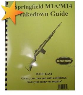 brand new springfield m1a m14 takedown guide ww70529 time left