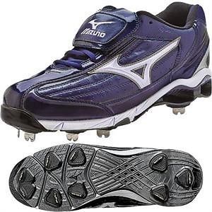 Mizuno 320322 9 Spike Classic G5 Low Mens Baseball Cleats Navy Size 
