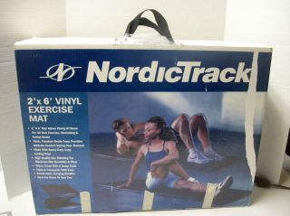 NordicTrack Nordic Track 2x6 Vinyl Exercise Mat Foam Filled