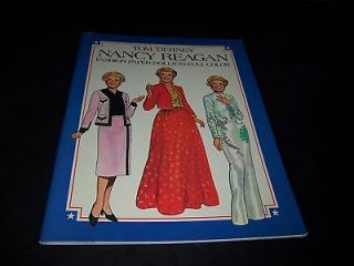 nancy reagan s fashion paper doll in beautiful gowns 83