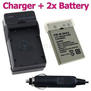 Newly listed New Battery charger for EN EL5 Nikon Coolpix p100 p90 p80 