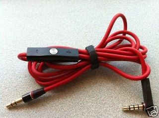   Replacement Cable/Cord/Wir​e with Mic for Beats by Dr Dre Headphones