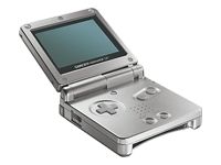 Nintendo Game Boy Advance SP Silver Handheld Console Game System