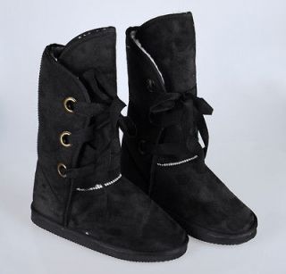 FASHION WOMENS GIRLS WINTER SNOW WARMER BOOTS SHOES  4 