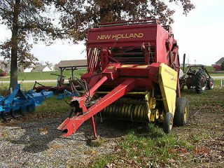 new holland round baler in Farm Implements & Attachments