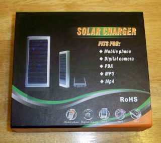   mAh Solar Power Charger for Cell Phones  MP4 player & other devices