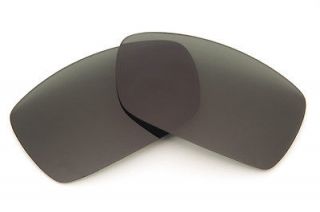   Polarized Stealth Black Replacement Lenses for Oakley Spike Sunglasses