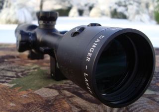 Nikko Stirling Laserking 4 12x42 MilDot Rifle Scope with Built in 