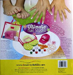 creativity for kids ultimate nail studio fashion kit from australia