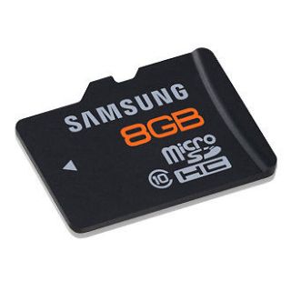 SAMSUNG CLASS 10 8GB MICRO SD MEMORY CARD FOR Nokia E51 & more