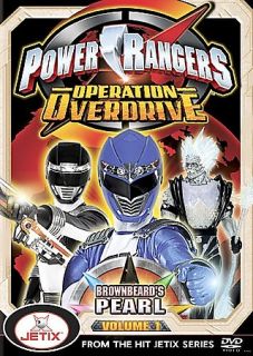Power Rangers Operation Overdrive Vol. 1 Brownbeards Pearl DVD, 2007 
