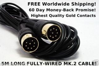 5m cable for bang olufsen b o beolab powerlink mk