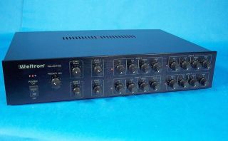 zone commercial pa amp amplifier new weltron quality time
