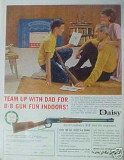  Vintage (1962) Boy~Dad BB Gun Rifle Indoor Range Vintage Kids Toy 
