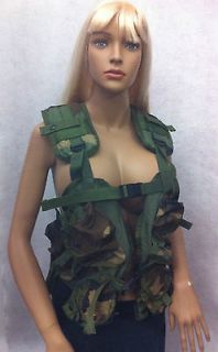 Military Tactical Assault Vest Ammunition Load Bearing US Army Camo 