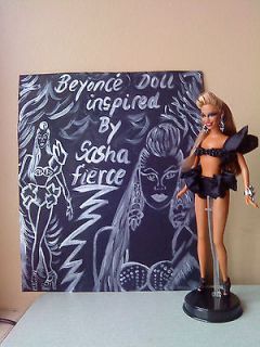 Beyonce Barbie redesigned and inspired by Shasha Fierce fashion. one 