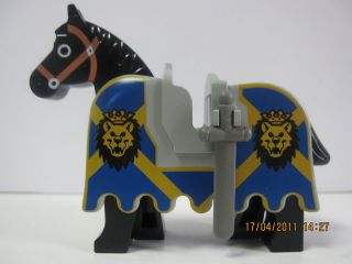 lego castle minifig lion horse saddle 7126 ww freeship from