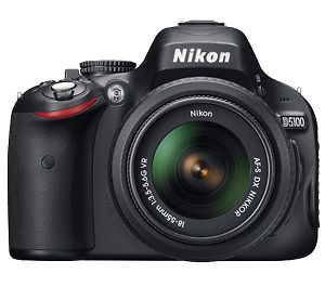 Nikon D5100 Digital SLR Camera Body & 18 55mm G VR DX AF S Zoom Lens 