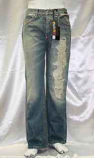 parish sandblast orange stitching jeans