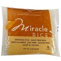 Miracle Noodle, Miracle Rice, Shirataki, 8 oz BRAND NEW FRESH STOCK