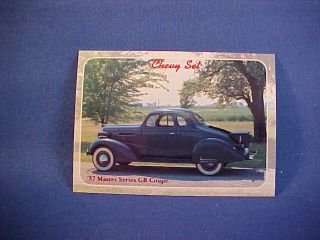   Series GB Coupe collector card from series  mint/b​rand new 37