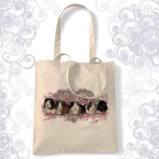 Cotton GUINEA PIG Design***Shopping / Beach Bag***Design in a choice 6 
