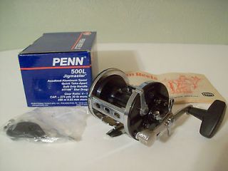 newly listed nice penn 500l jigmaster fishing reel with box
