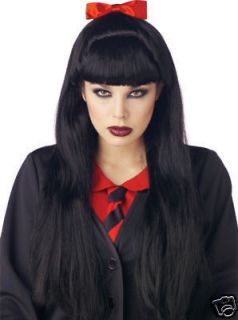   School Girl Wig Punk Gothic Grunge Goth Malice Wednesday Reform NEW