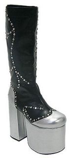 kiss paul stanley starchild destroyer boots size 10 11 time