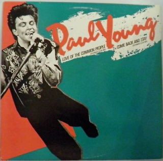 PAUL YOUNG   Love Of The Common People/Come Back (12 Single)