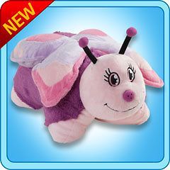 new my pillow pets large 18 pink butterfly toy gift