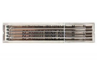 5x Original Black pen refills for Swarovski Crystalline pens  SCHMIDT 