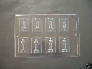 on 1 award trophy statue chocolate mould/molds/Hollywood/movie 