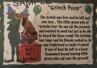 grinch in Holidays, Cards & Party Supply