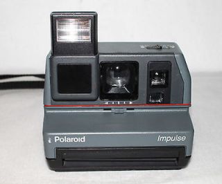 vintage polaroid impulse instant film camera time left $ 21
